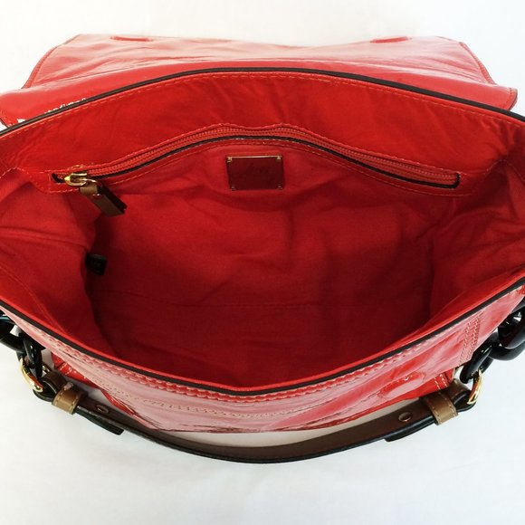 Milly Patent Leather Shoulder Bag - Picture 4 of 12